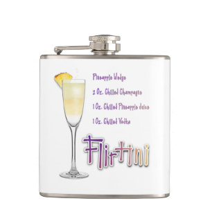 Flirtini Pineapa Mimosa Ein perfektes Wochenende i Flachmann