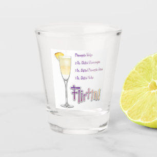 Flirtini Pineapa Mimosa Ein perfektes Wochenende i Schnapsglas