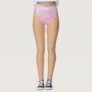 Flirty Braut   Falsche Unterwäsche   Unanständiger Leggings