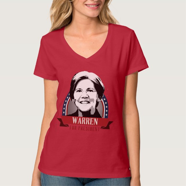 FLITTER ELIZABETH WAREN 2016 - 2016.png T-Shirt (Vorderseite)