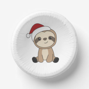 Flitterweihschnee Wintertiere Tasse Bab Pappteller