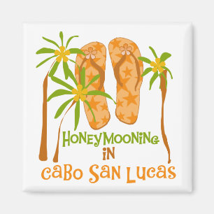 Flitterwochen Cabo San Lucas T-Shirts und Magnet