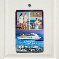 Flitterwochen Cruise Stateroom Door Marker Beach F