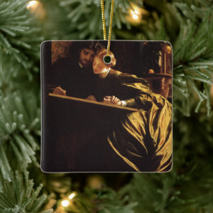 Flitterwochen des Malers von Lord Frederic Leighto Keramikornament