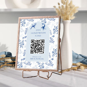 Flitterwochen-Fonds Chinoiserie Vintage Hochzeitss Poster