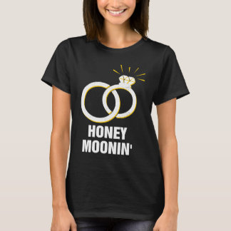 Flitterwochen-Hochzeitsgesellschaft Neuvermählte B T-Shirt