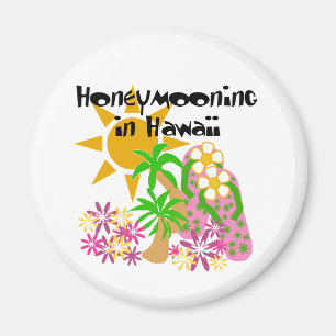 Flitterwochen in Hawaii Magnet