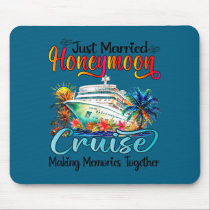 Flitterwochen-Kreuzfahrt 2026 Frisch verheiratet G Mousepad