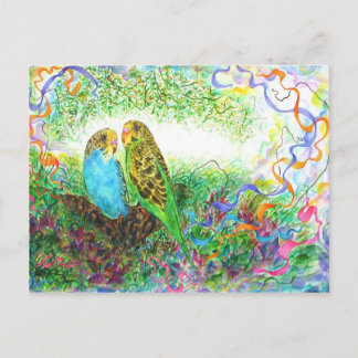 Flitterwochen Postkarte