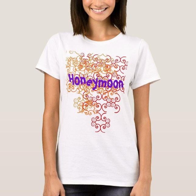 Flitterwochen T-Shirt (Vorderseite)
