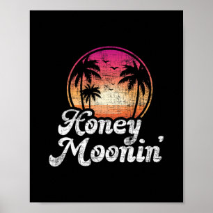 Flitterwochen - Vintage Sonnenuntergang Flitterwoc Poster