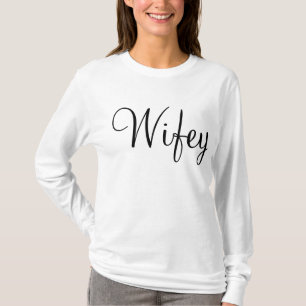Flitterwochen Wifey T-Shirt