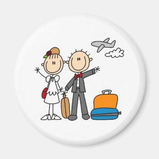 Flitterwochenzeit für die Braut und den Groom Magn Magnet