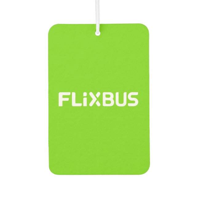 Flixbus Car Air Freshener Autolufterfrischer (Vorderseite)