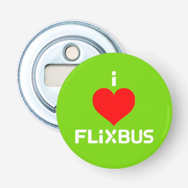 Flixbus-Flaschenöffner Flaschenöffner (Vorderseite)