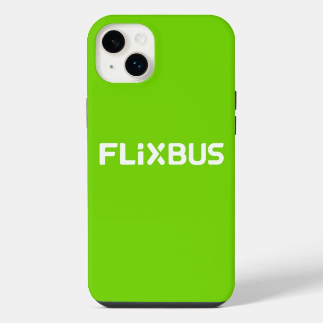 Flixbus iPhone 14 Plus Fall Hülle (Rückseite)