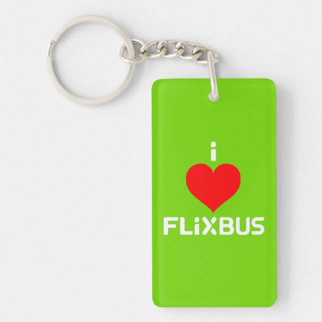Flixbus Keyring Schlüsselanhänger (Vorderseite)