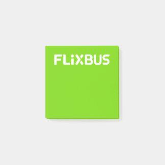 Flixbus-Kommentare Post-it Klebezettel