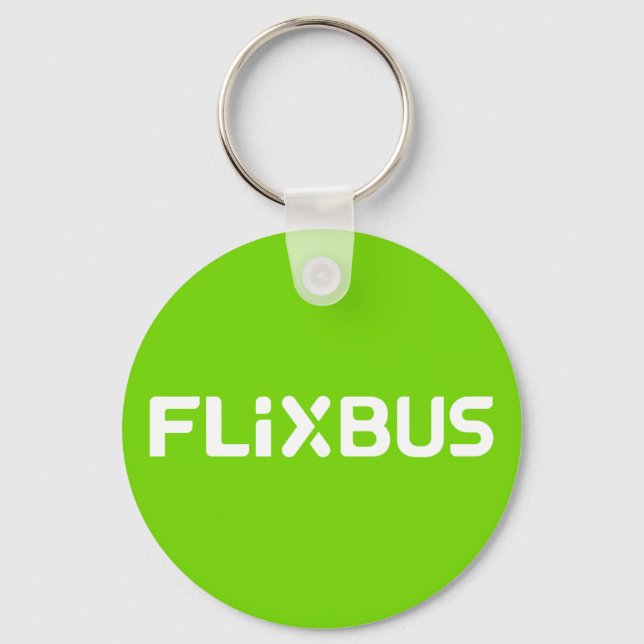 Flixbus-Schlüsselkette Schlüsselanhänger (Vorderseite)