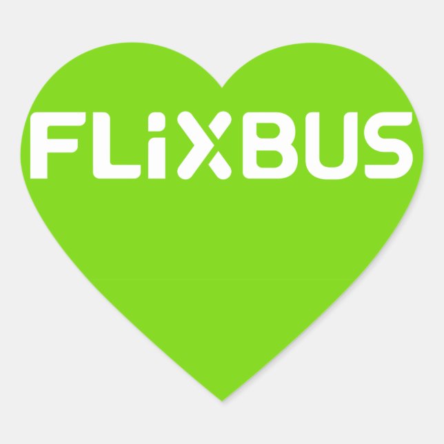 Flixbus Stickers (Vorderseite)
