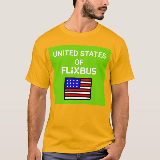 Flixbus-T - Shirt (Vorderseite)