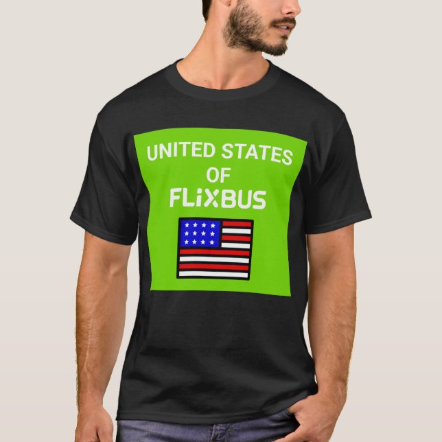 Flixbus-T - Shirt (Vorderseite)