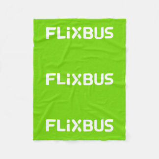 Flixbus Throw Blanket Fleecedecke