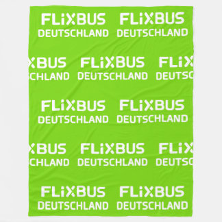 Flixbus Throw Blanket Fleecedecke