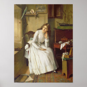 Flo Dombey in Captain Cuttle's Parlor Poster