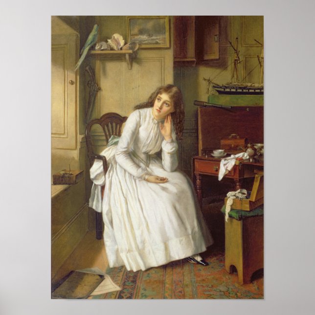 Flo Dombey in Captain Cuttle's Parlor Poster (Vorne)