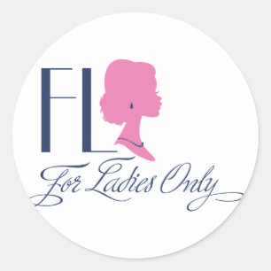 FLO Logo Runder Aufkleber