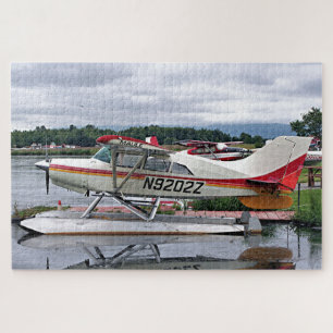 Float Flugzeug 12, Lake Hood, Anchorage, Alaska, U Puzzle