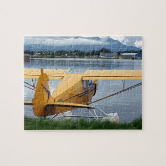 Float Flugzeug 6, Lake Hood, Anchorage, Alaska, US Puzzle
