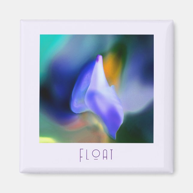 "Float" Lieblicher Traum Print Magnet (Vorne)