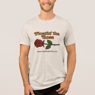 Floatin' the Rose Sunnydale-Tagebuch T-Shirt Tri-Blend Shirt