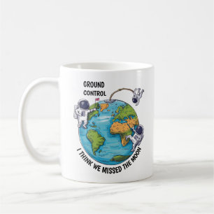 Floating Astronauten Kaffeetasse