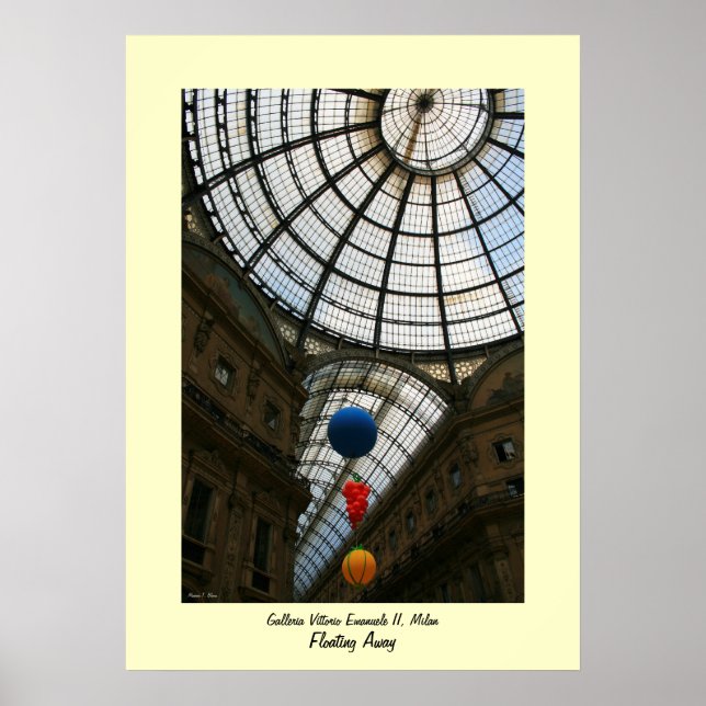 Floating Away Poster (Vorne)