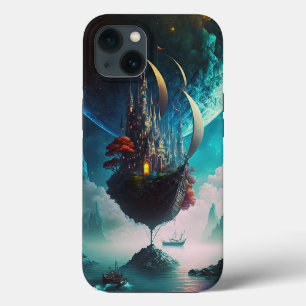 Floating Castle Ship Fantasy Case-Mate iPhone Case