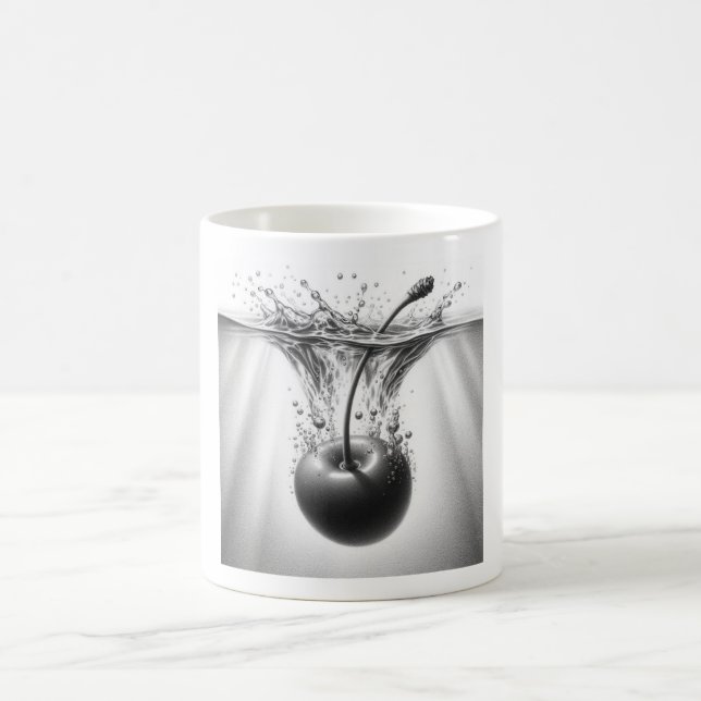 Floating cherryMug Kaffeetasse (Mittel)