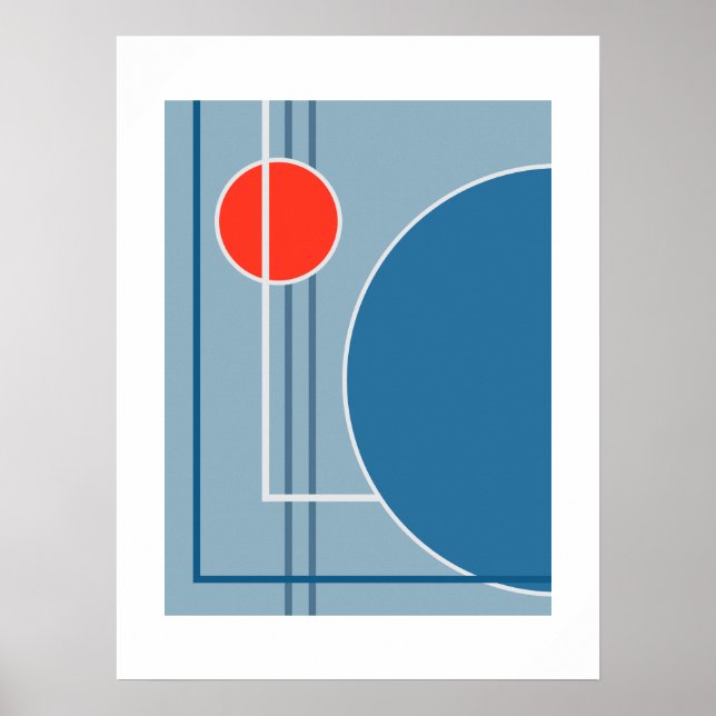 Floating Circles 11 Poster (Vorne)