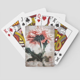 Floating Dahlia Classic Playing Cards Spielkarten