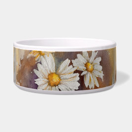 Floating Daisy Wassercolor Bowl Napf
