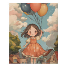 Floating Dreams: Ein Girl's Balloon Adventure
