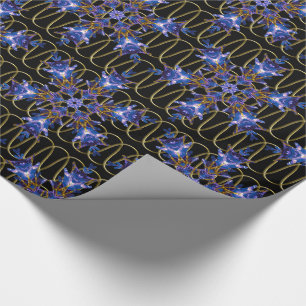 Floating Flakes2 bei Ritterwackelpapier Geschenkpapier