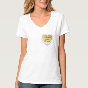 Floating Gold Heart T-Shirt