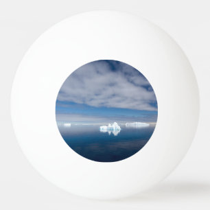 Floating ice in Antarctica Tischtennisball