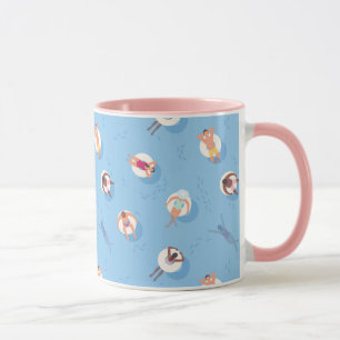 Floating in der Lazy River Pattern Tasse