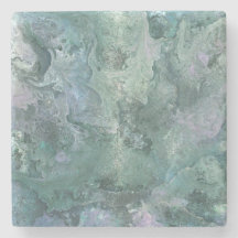 Floating in der Midnight Sky Stone Untersetzer