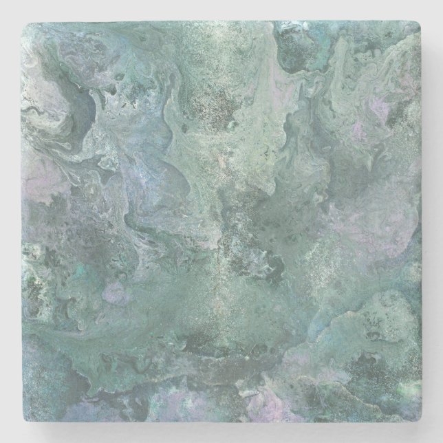 Floating in der Midnight Sky Stone Untersetzer (Vorderseite)