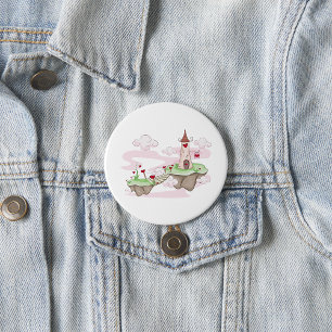 Floating Liebe Burg Lustra Romantische Fantasie Button
